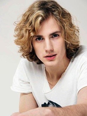 Brilliant Synthetic Wavy Lace Front Men Wig