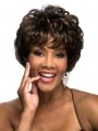 Graceful Short Wavy Synthetic African American Wig