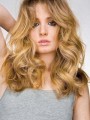 Marvelous Lace Front Human Hair Wavy Wig